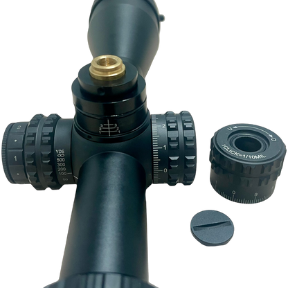 Keck precision HD 2-12X50 FFPIR MIL 30mm