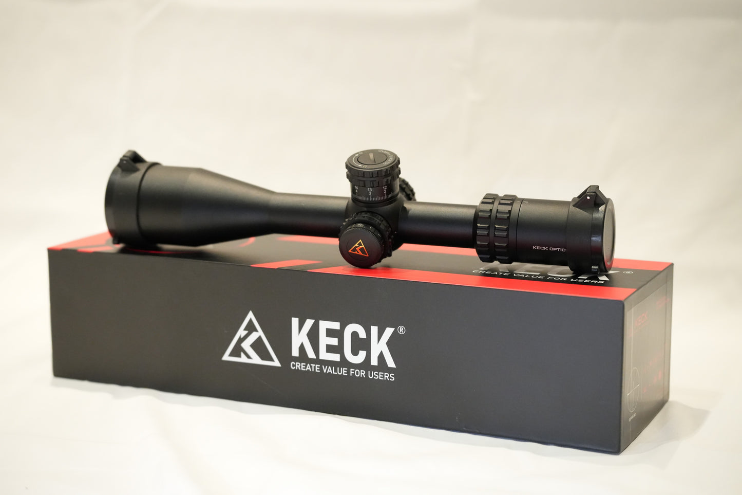 Keck precision HD 4-16×50 FFPIR MIL 30mm
