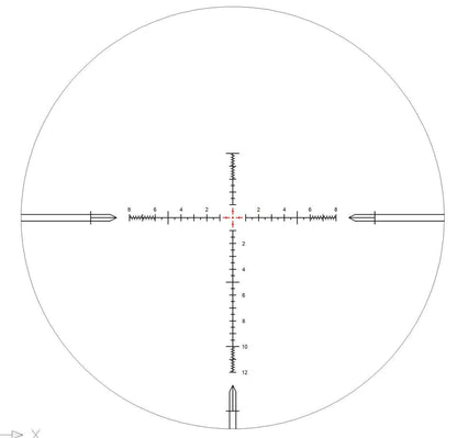 Keck precision HD 4-16×50 FFPIR MIL 30mm
