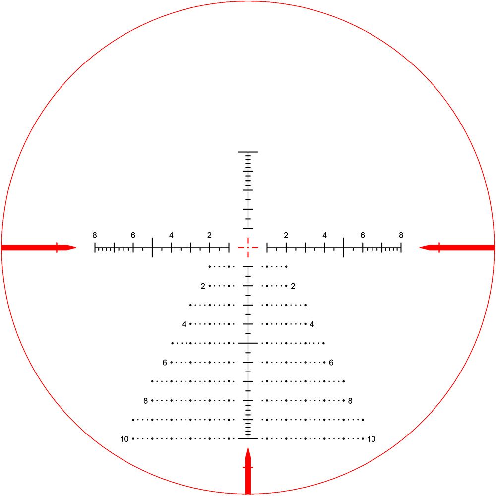Keck precision HD 5-30×56 FFPIR MIL 34mm