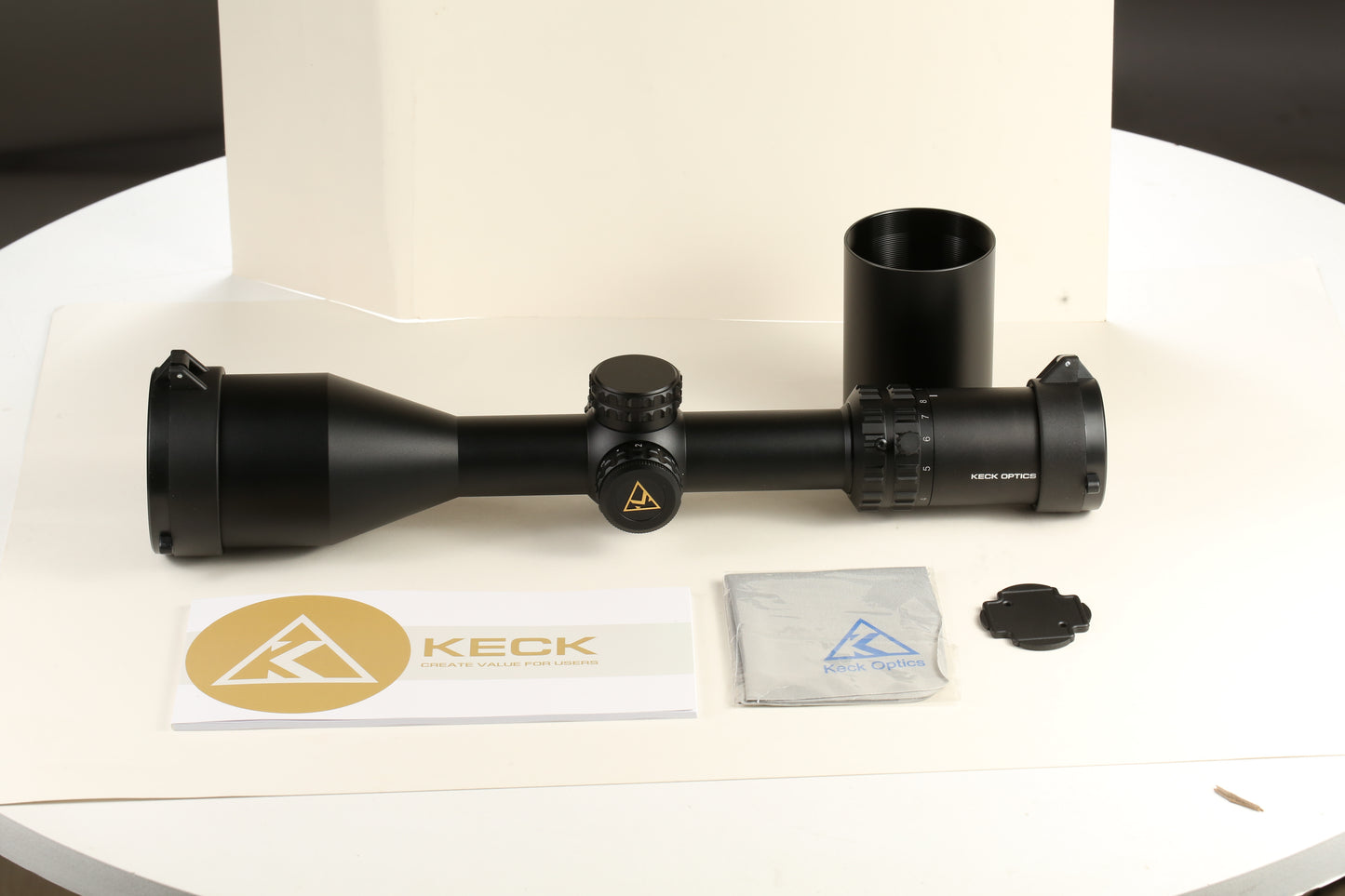 Keck precision HD 3-12×56 SFPIR 30mm