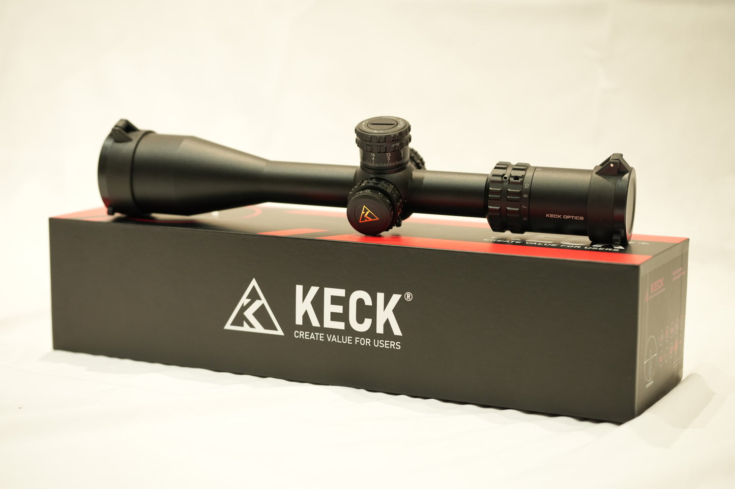 Keck precision HD 6-24×50 FFPIR MIL 30mm