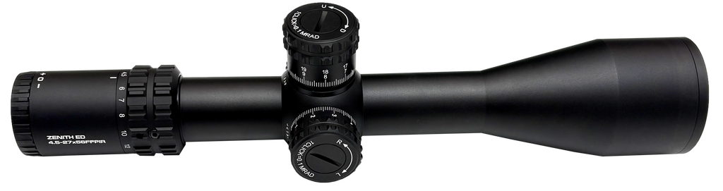 Keck Zenith ED 4.5-27x56 FFPIR MIL 34mm