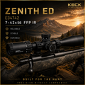 Keck Zenith ED 7-42x56 FFPIR MIL 34mm
