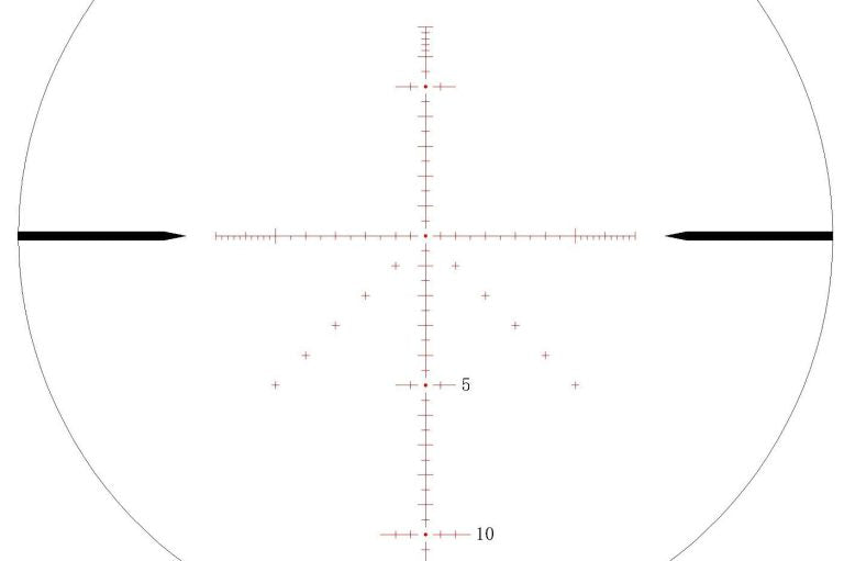 Keck Optics Rifle Scopes BREEZE 3-12×44 FFPIR Tube30mm