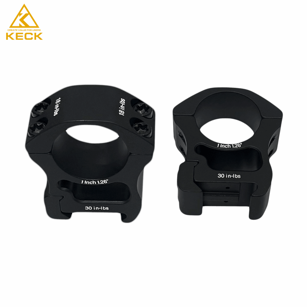 Keck HQ riflescope rings 30mm tube