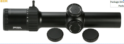 Keck precision ED 1-10x28FFPIR MIL 34mm